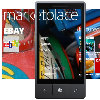 25000 apps en Windows Phone Marketplace
