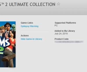 the sims 2 ultimate collection origin code