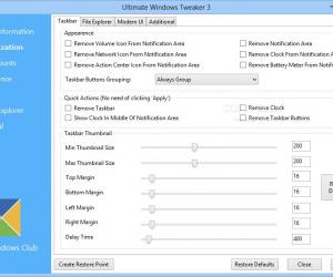 download Ultimate Windows Tweaker 5.1 free