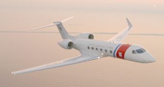A modified Gulfstream V will be used over the course of the mission