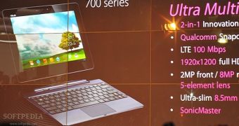 MWC 2012: 1,920 x 1,200 ASUS Transformer Pad Infinity First to Use ARM Cortex A15 CPU
