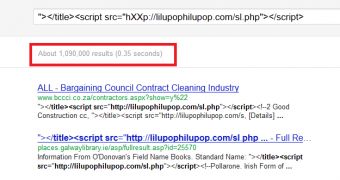 1 Million Webpages Infected by Lilupophilupop SQL Injection Attack