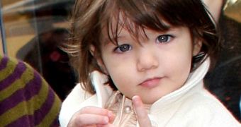 At just 3, Suri Cruise is reportedly a very busy little girl
