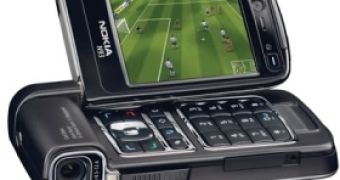 FIFA on a Nokia N93 phone
