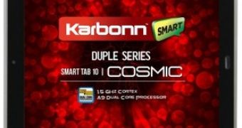 10-Inch Karbonn Cosmic Smart Tablet Up for Sale in India with Jelly Bean