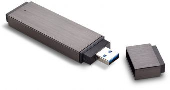 The LaCie FastKey USB 3.0 mobile SSD