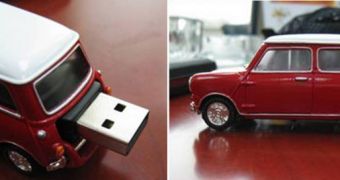 Model car USB drive