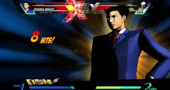 Phoenix Wright appears in Ultimate Marvel vs. Capcom 3