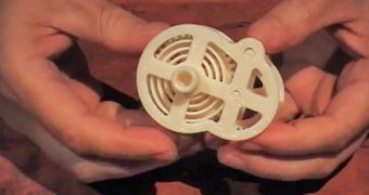 3D printed windup motor