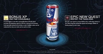 Red Bull promotion for Destiny