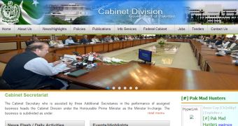 Pakistani government websites hacked