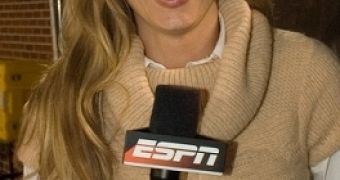 ESPN reporter Erin Andrews
