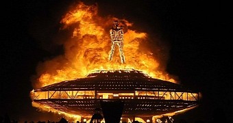 Burning Man festival in 2014
