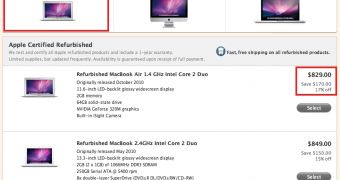 MacBook Air deals indicate a potential refresh (highlighted in red)