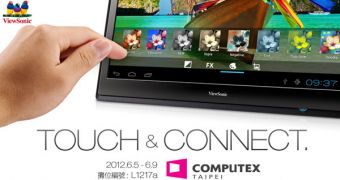 ViewSonic readies 22-inch Android 4.0 slate for Computex 2012