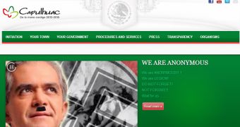 Mexican government websites hacked