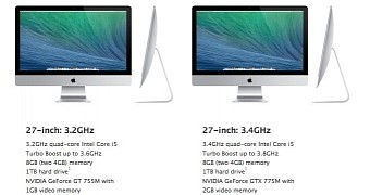 27-inch iMacs on sale at the Apple online store