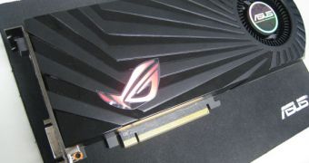 2GB Matrix Radeon HD 5870 from ASUS Pictured