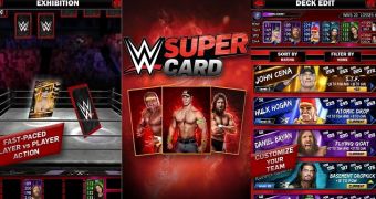 WWE SuperCard for Android, iOS (artwork)