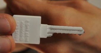 3-D printed bump key