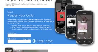 AT&T Windows Phones bring you three-month Zune Pass at Amazon Wireless