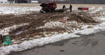 3 teenagers have been killed in a car crash on a rural street in Indiana