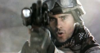 Jared Leto in the latest video from 30 Seconds to Mars, “This Is War”