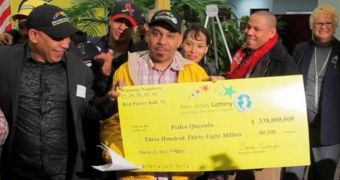Pedro Quezada plans to share a part of his lottery winnings