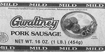 38,000 pounds of pork sausages recalled in the US