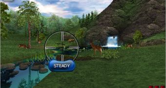 Deer Hunter 3D gameplay screenshot