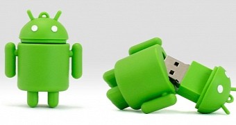Android custom-shaped flash drive