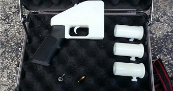 The first 3D printed gun, now a museum piece
