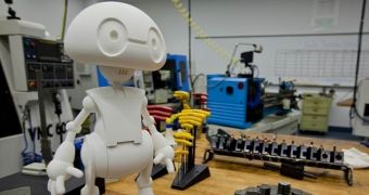 Intel's 3D printed robot Jimmy