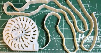 3D printed tape measure