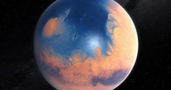 Astronomers believe a massive ocean once covered much of Mars' surface