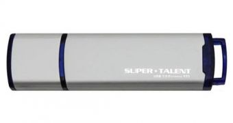 Super Talent ST2 flash drive (ST4 should look more or less similar)