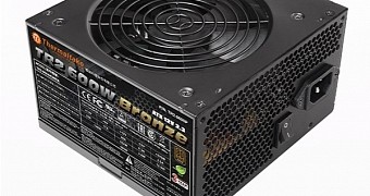 450W, 500W and 600W PSUs with 80 Plus Bronze Rating Unveiled by Thermaltake