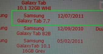 4G LTE Samsung Galaxy Tab 7.7 Coming Soon to Verizon