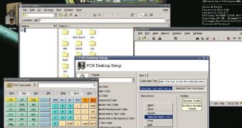 The FOX toolkit in 4MLinux 6.1