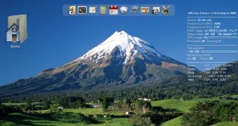 4mLinux 7.0 Beta desktop