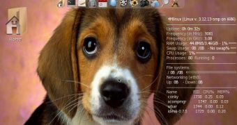 4MLinux 8.2 Beta desktop