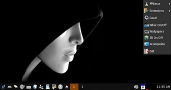 4MLinux 13.0 Operating System Has a Highly Customized JWM Experience
