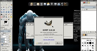 Running GIMP in 4MLinux 18.0
