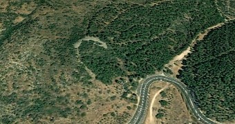 Crescent-shaped structure in Israel is actually an ancient stone monument