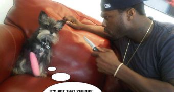 50 Cent Gets into Twitter Feud with Oprah the Dog