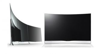 LG curved OLED TV