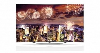 55-Inch Curved OLED TV from LG Runs WebOS