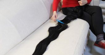 55-Year-Old Chinese Woman Wants Record for World's Longest Hair