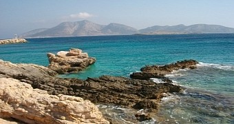 The Greek shoreline