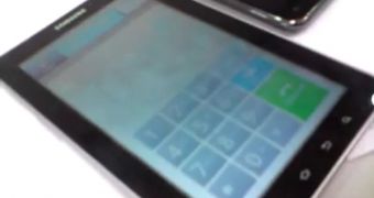 Samsung galaxy Tab P1000 tablet spotted on video
